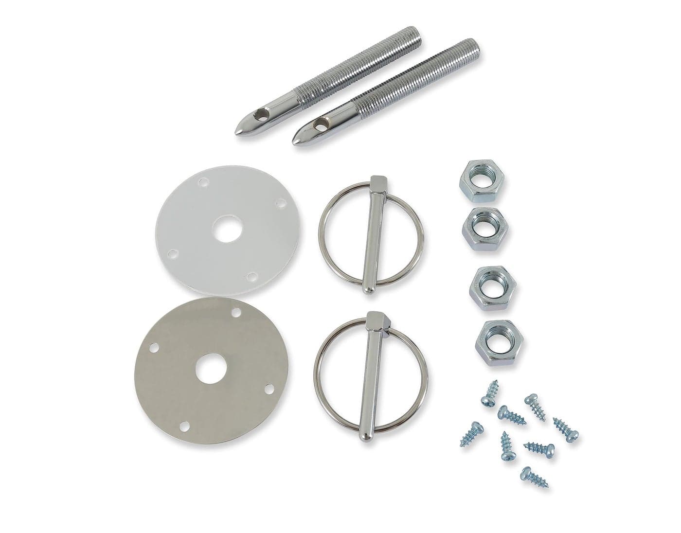 Mr Gasket 1017 Hood Deck Pinning Kits with ScrewOn Scuff Plates