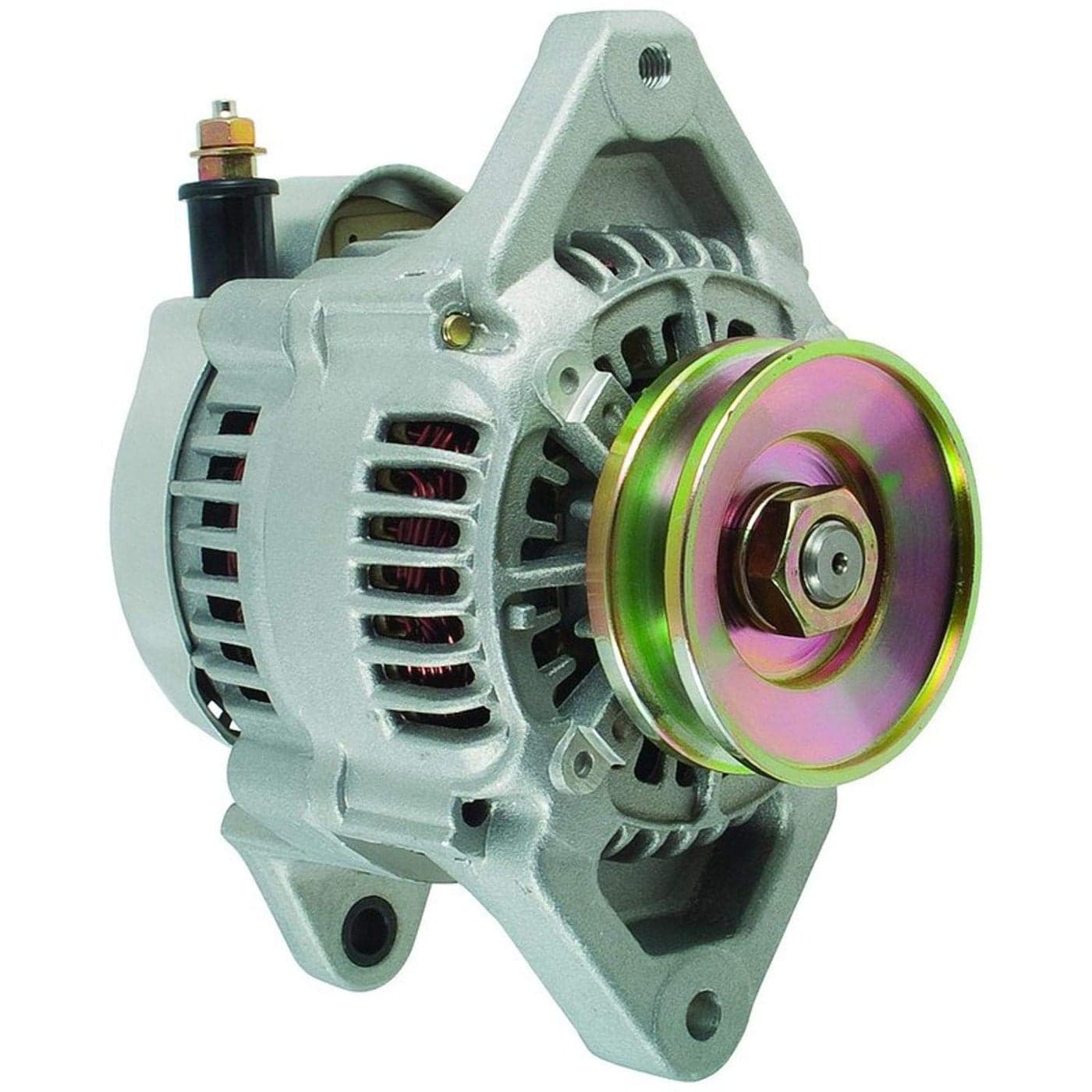 PREMIER GEAR PG14684 Alternator Replacement for Sidekick L4 8989 Samurai L4 8595 Sj413 L4 8585 Forsa L3 8788 Firefly L3 8788 Metro L3 8993 Sprint L3 8788 grey