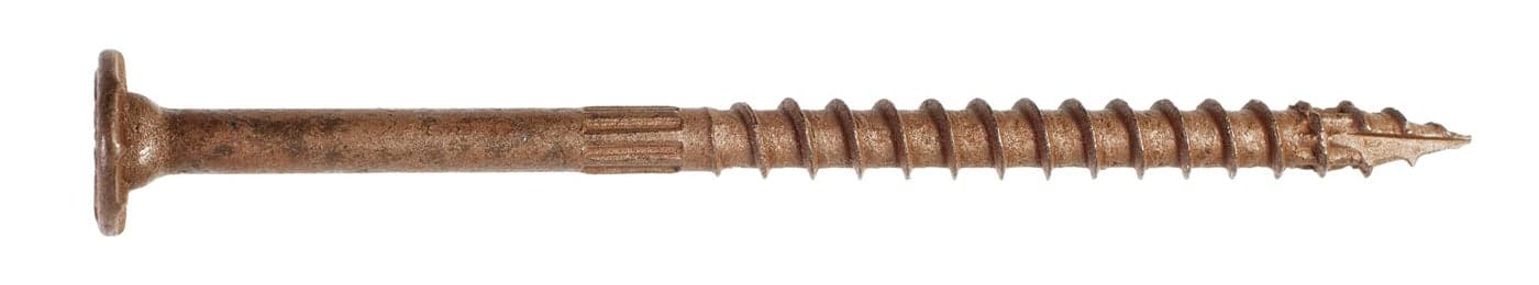 Simpson StrongTie SDWS16312QR150 StrongDrive SDWS Framing Screws 0160 Inch x 312 Inch QuikGuard Low Profile Head Sawtooth Point Tan Pack of 150