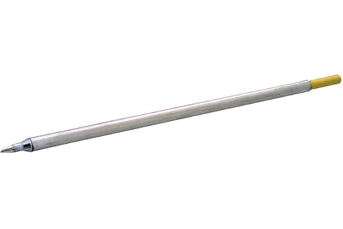 Metcal STTC-038 STTC Series Soldering Cartridge for Temperature Sensitive Applications, 675°F Maximum Tip Temperature, Chisel 30°, 1.5mm Tip Size, 9.9mm Tip Length