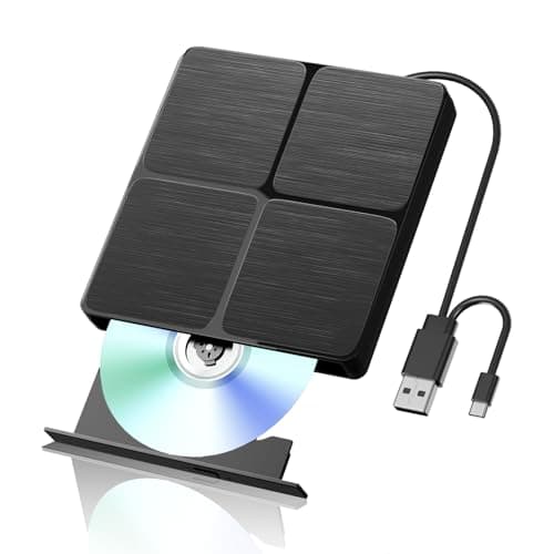 Alphami External Blu ray Drive USB 30 Type C Bluray Burner External BluerayDVD Drive for PC External CD DVD Blu Ray Reader Writer Compatible with Windows XP781011 Linux Mac OS