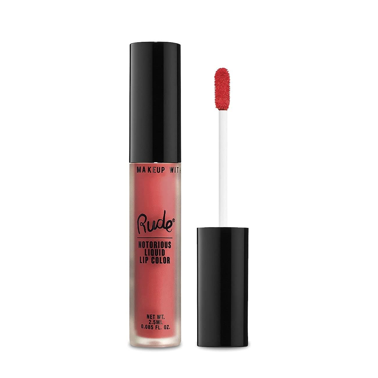 Rude Cosmetics Notorious Rich Long Liquid Lip Color Sinister Villain Lip Color Women 01 oz