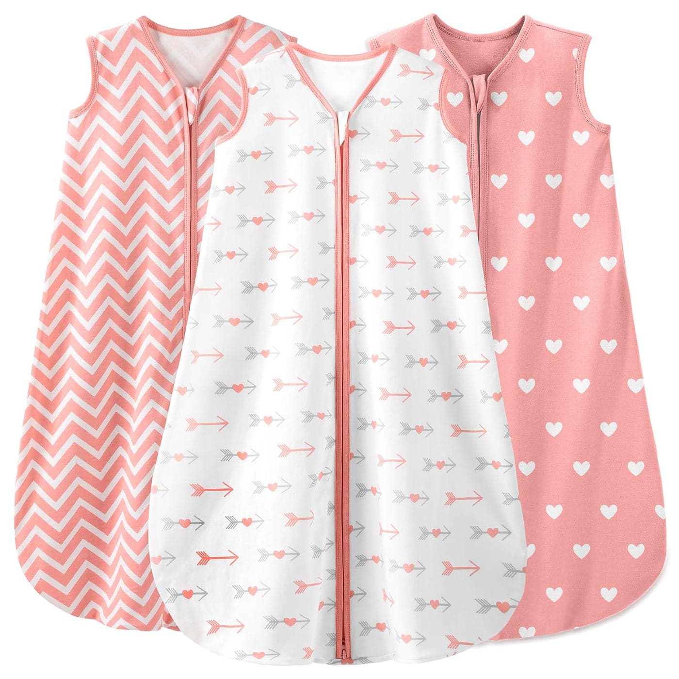 Yoofoss Baby Sleep Sack 612 Months Baby Wearable Blanket 100 Organic Cotton 2Way Zipper TOG 05 Toddler Sleeping Sack Lightweight Sleep Sacks for Babies