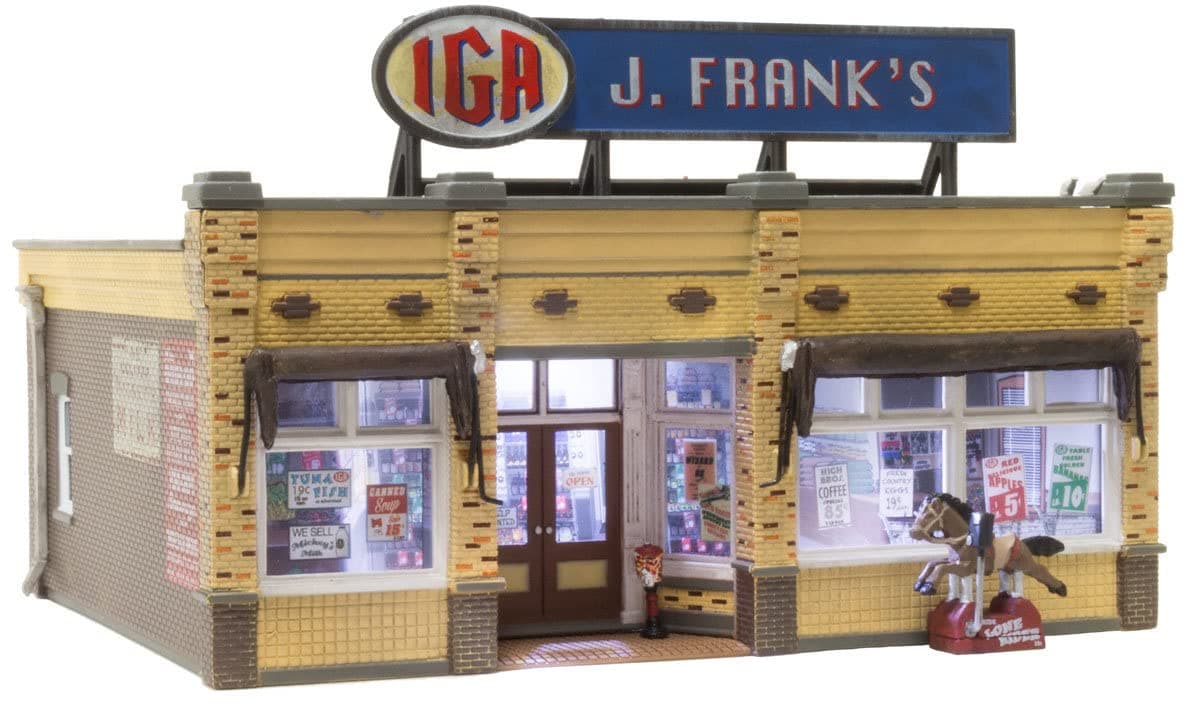 WOODLAND SCENICS BR4941 J. Frank's Grocery N