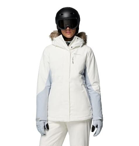 Columbia Womens Ava Alpine II Insulated Jacket, Sea Salt/Cirrus Grey, Large