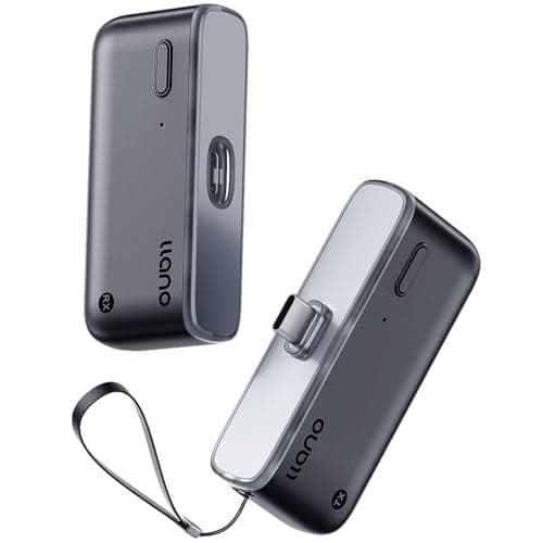 llano S850 Upgraded Type-C Wireless HDMI Transmitter and Receiver,Ultra 4K Decode Input 1080P@60Hz Output, Plug&Play 5G+2.4G and Audio for Phone/Tablet/Laptop/PC to Monitor/Projector/TV Box (Black)