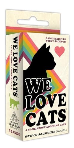 Steve Jackson Games We Love Cats A Game About Adopting Cats