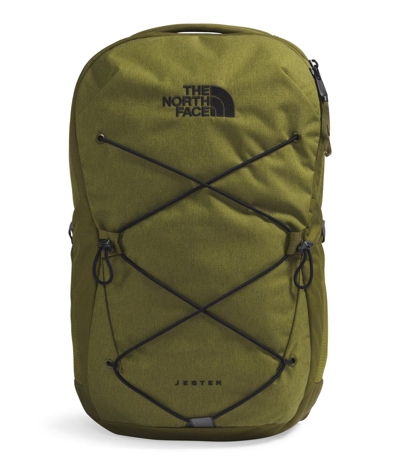 The North Face Jester Everyday Laptop Backpack, Forest Olive Light Heather/TNF Black, One Size