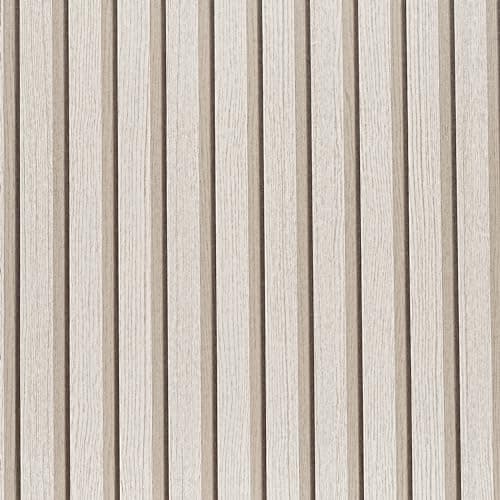LOVADA Wood Slat Wallpaper Peel and Stick Dead Wood Color 175x100 Inch Flat Finish Self Adhesive Wall Covering Wabi Sabi Japanese Inspired Minimalist Bedroom Decor
