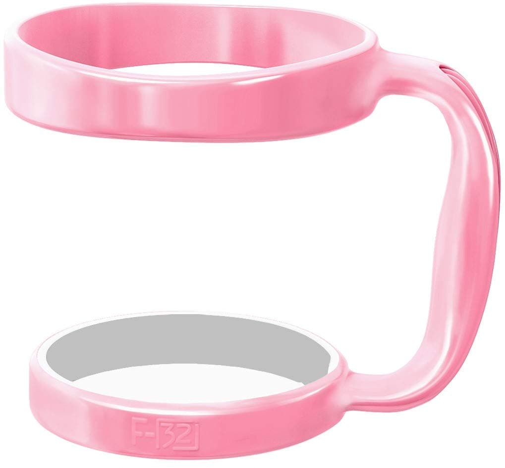 F32 Handle 19 COLORS 30oz Size Compatible with 30 oz YETI and 30 oz OZARK TRAIL Tumbler Travel Mug 30OZ PRETTY PINK