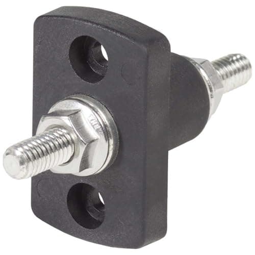 Blue Sea Systems 2201 Term Feed Through Stud 5/16", Small, Black