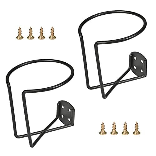 2PCS Stainless Steel Boat Ring Cup Drink Holder Universal Drinks Holders for Marine Yacht Truck RV Metal Cup Holder