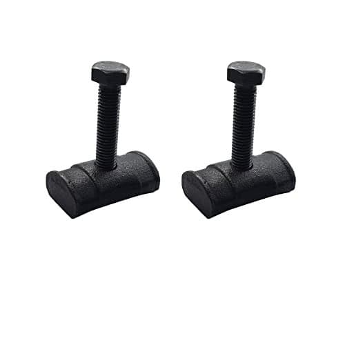 Torsion Bar key Adjuster Block Nuts With Bolts fit for Chevy Silverado Suburban Avalanche Tahoe Express K1500/2500/3500, GMC Sierra Jimmy Sonoma, Cadillac Escalade (2 Piece Set Full Thread)