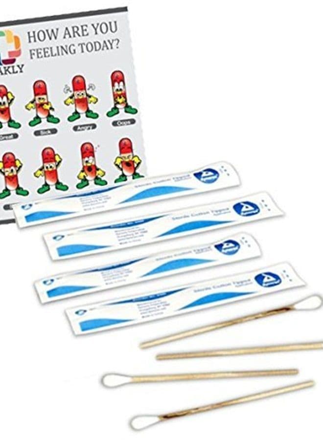 400 Sterile Cotton Tipped Applicators 6'' - Long 6 inch Wooden Medical Cotton Tip Applicator Swabsticks with Shaft and Soft Swabs for Location Application, Cleaning, Crafts and More