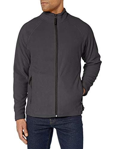Clique Men's Summit Full-zip Microfleece, Charcoal, Large