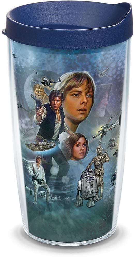 Tervis Disney Star Wars Celebration Made in USA Double Walled Insulated Tumbler Travel Cup Keeps Drinks Cold Hot 16oz Classic