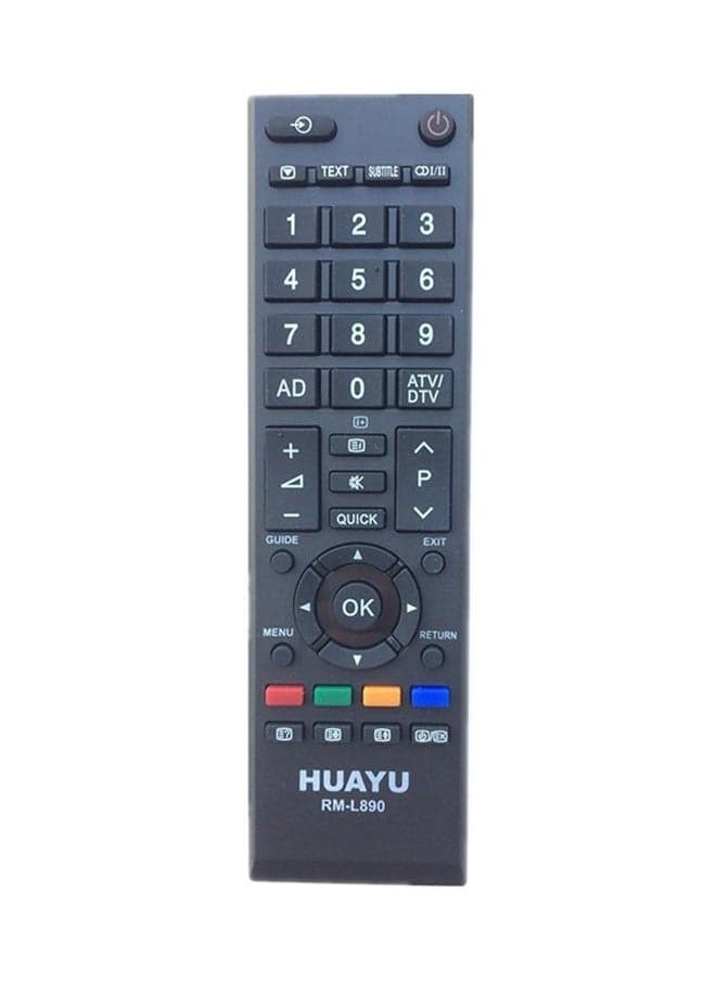 Universal Remote Control For Toshiba LCD/LED TV Black