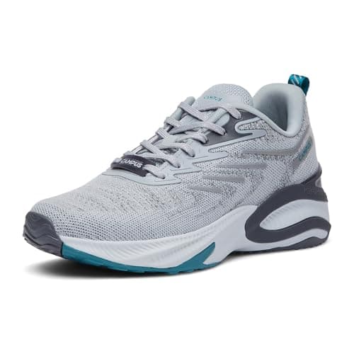 Campus Men's Camp-Spunky Running Shoes L.Gry/T.BLU - 8UK/India
