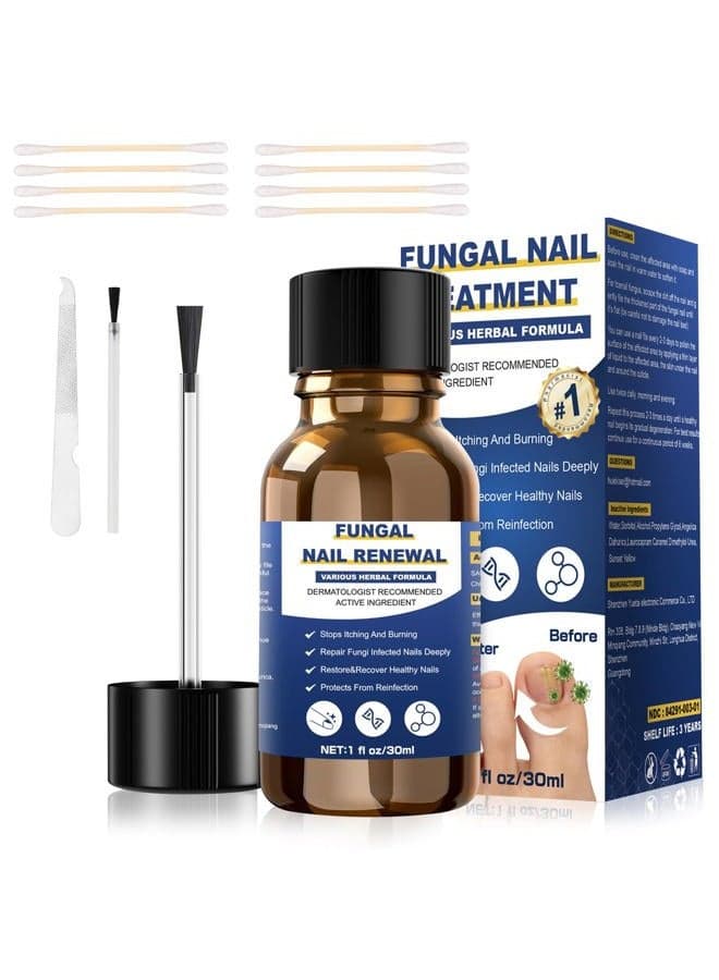 Toenail Fungus Treatment Extra Strength,Nail Fungus Treatment For Toenail,Athletes Foot Treatment,Ingrown Toenail Treatment,Toe Nail Fungus Treatments For Fungi Nail(1fl oz/30ml)