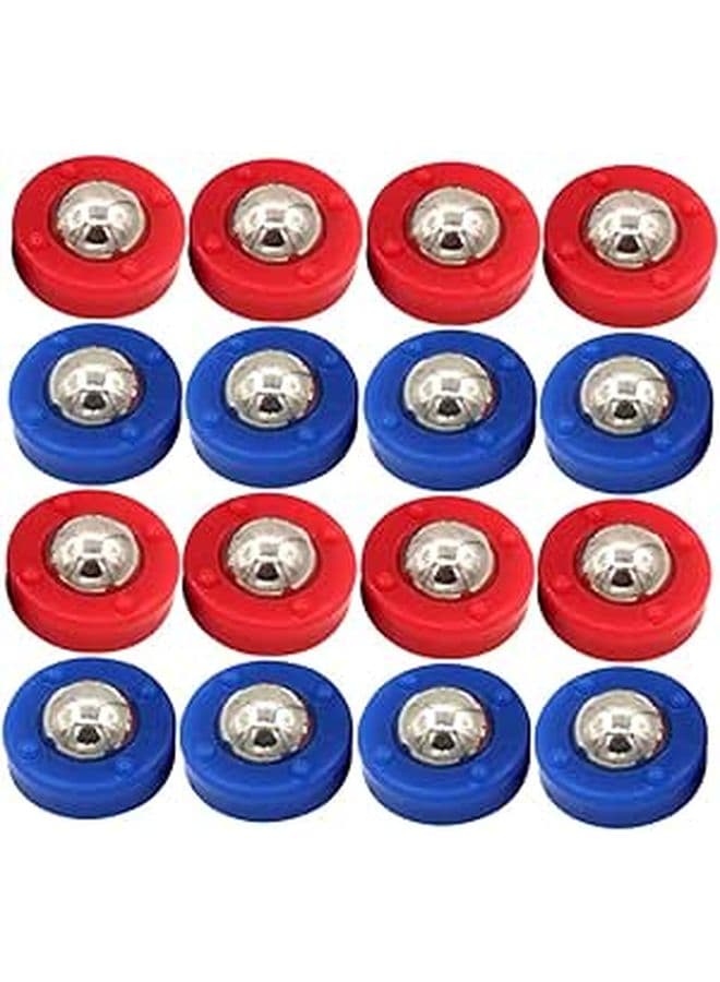 20 Pcs Shuffleboard Table Accessories Set - Replacement Pucks & Rollers for Durability & Performance - High-Quality Shuffleboard Supplies for Home Games - Best Value Set for Pool T