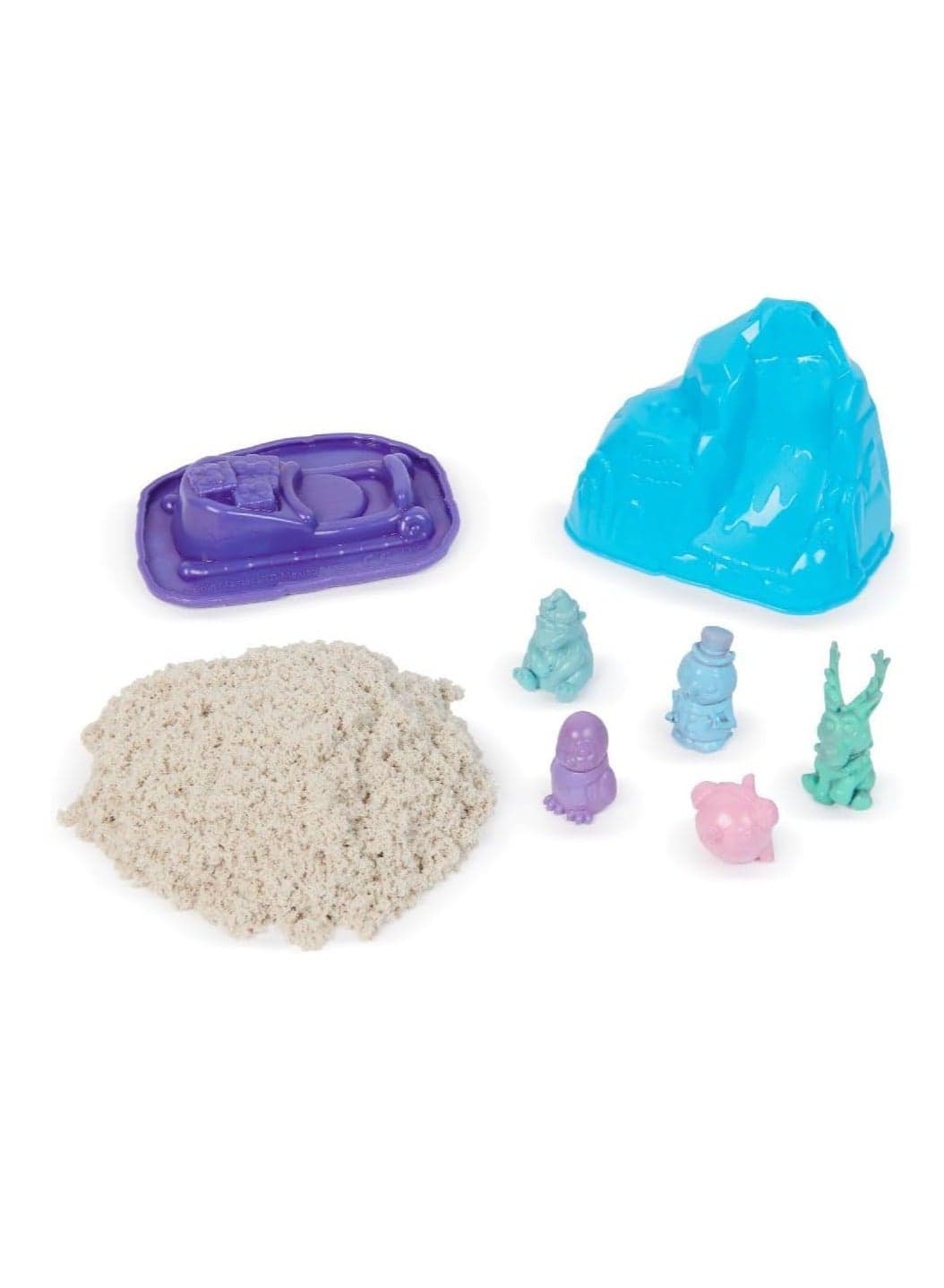 Kinetic Sand Snowy Surprise