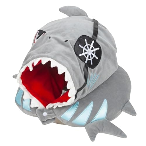 YOYTOO Travel Neck Pillow with Hood for Kids Adult Cute Soft Plush Memory Foam Airplane Neck Pillow for Traveling Animal Flight Pillow Head Rest Neck Support for Cars Long Flights