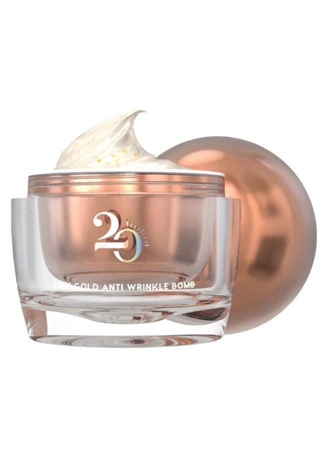Minus 20 Set Pink Gold in 3 minute Anti Wrinkle Bomb cram Power Aging Corrector Timeless Beauty