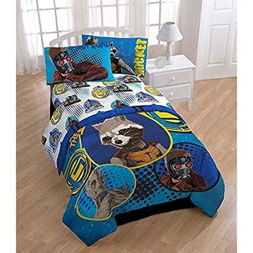MARVEL Guardians of the Galaxy Comforter TwinFull Blue Blaze