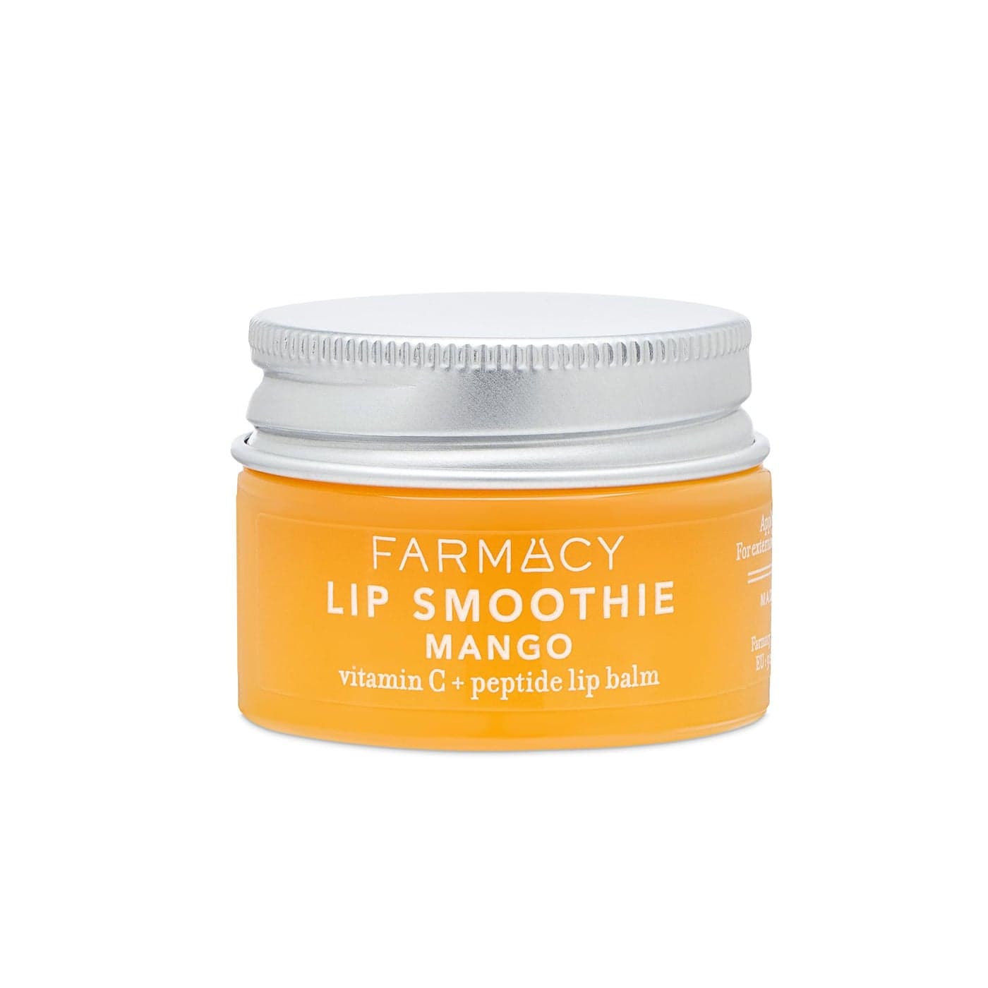 Farmacy Peptide Lip Smoothie Hydrating Lip Balm with Vitamin C to Visibly Plump Smooth Lines Nourishing Treatment with a HighGloss Finish Mango 10g