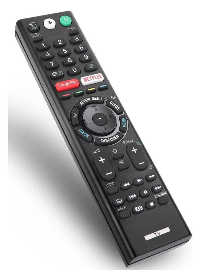 Universal Voice Remote Control for Sony Smart TV Bluetooth Controller All Sony Bravia LED OLED LCD 4K UHD HDTV HDR Android TV, with Google Play
