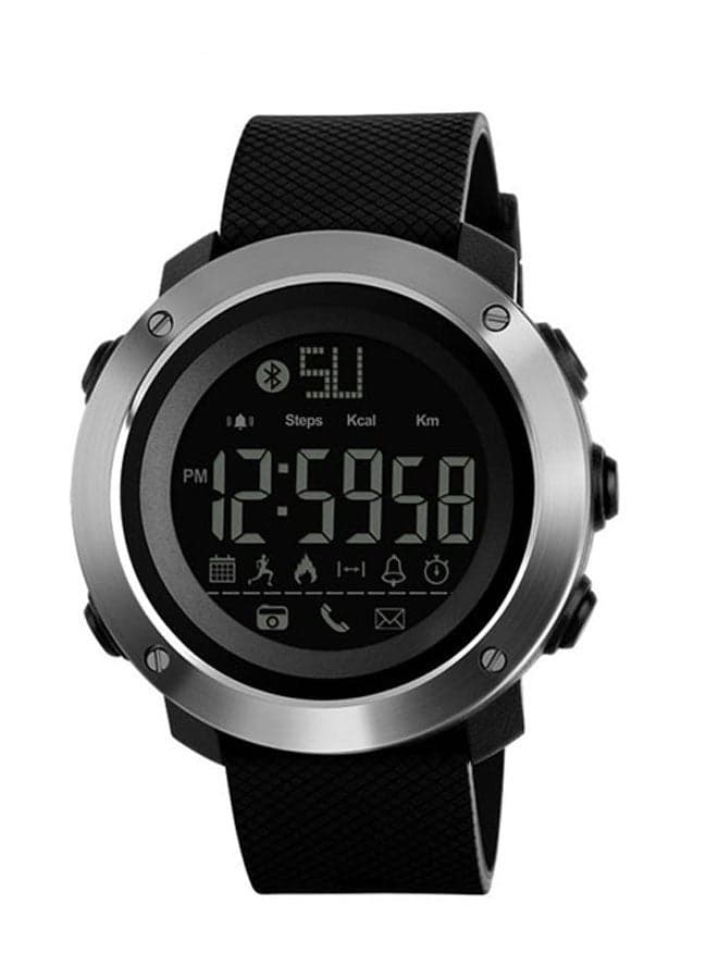 Men's PU Digital Wrist Watch 32861604594 - 52 mm - Black