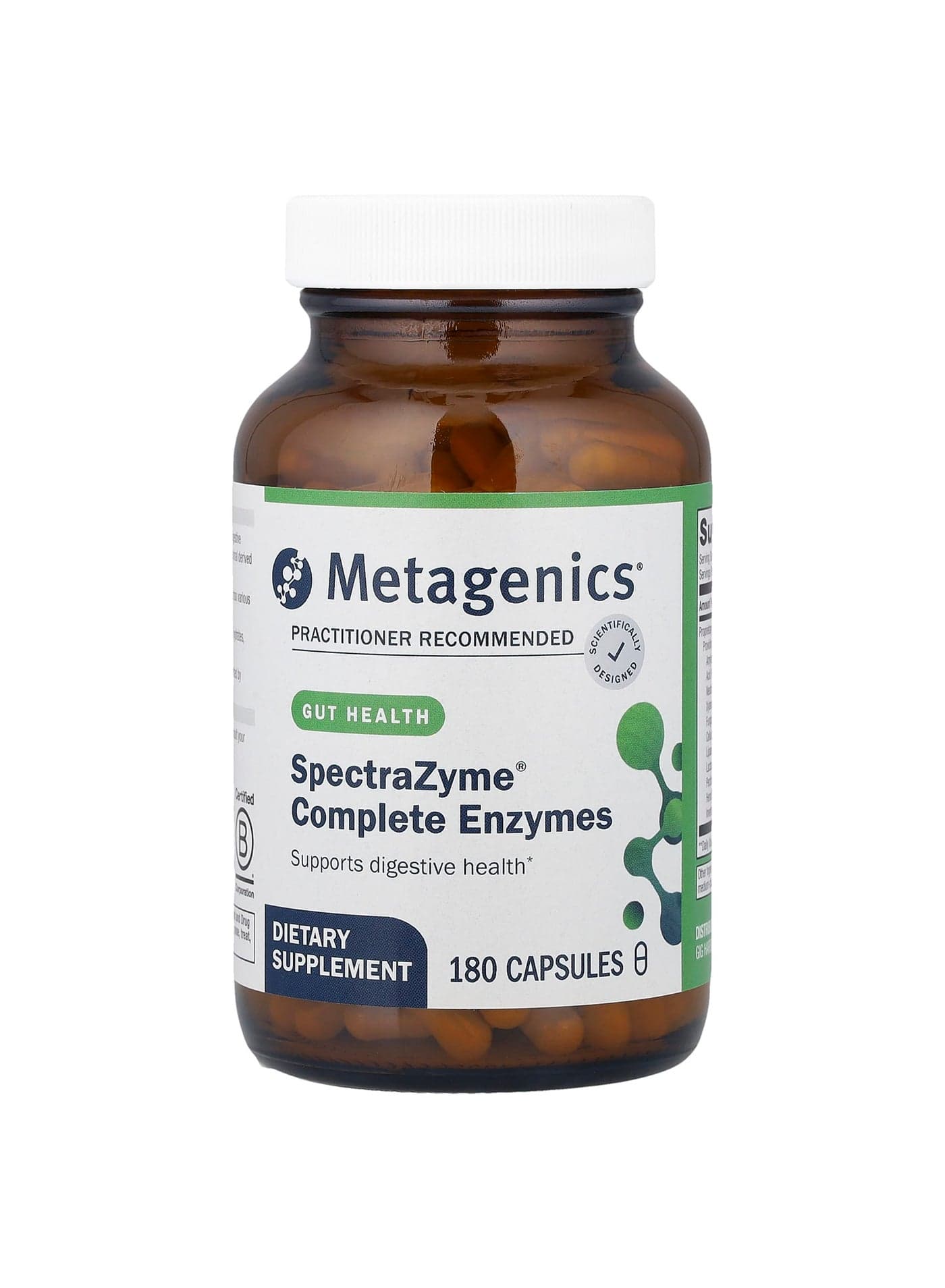 SpectraZyme® Complete Enzymes, 180 Capsules