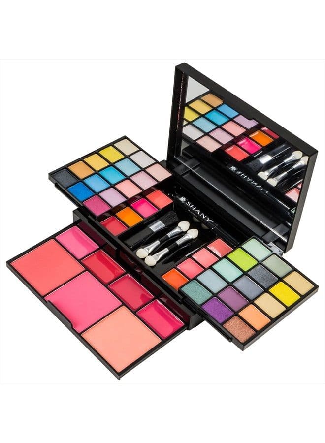 'Fix Me Up' Makeup Kit - Eye Shadows, Lip Colors, Blushes, and Applicators