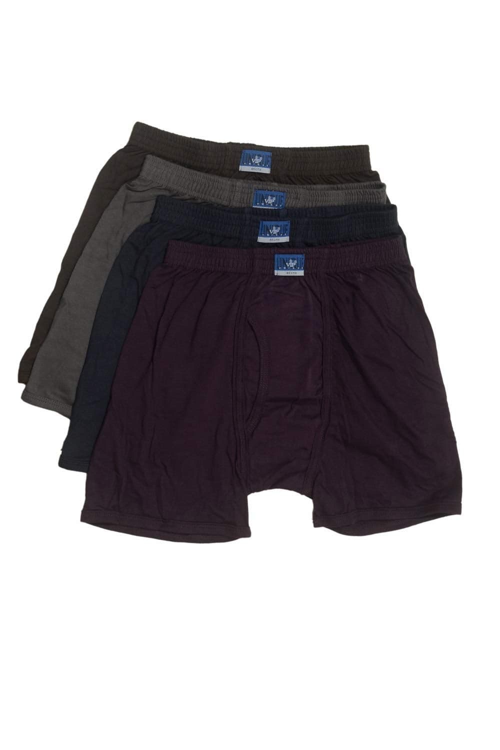 VIP Unique Men's Cotton Trunk Pack of 4 (Size -95cm) in Assorted