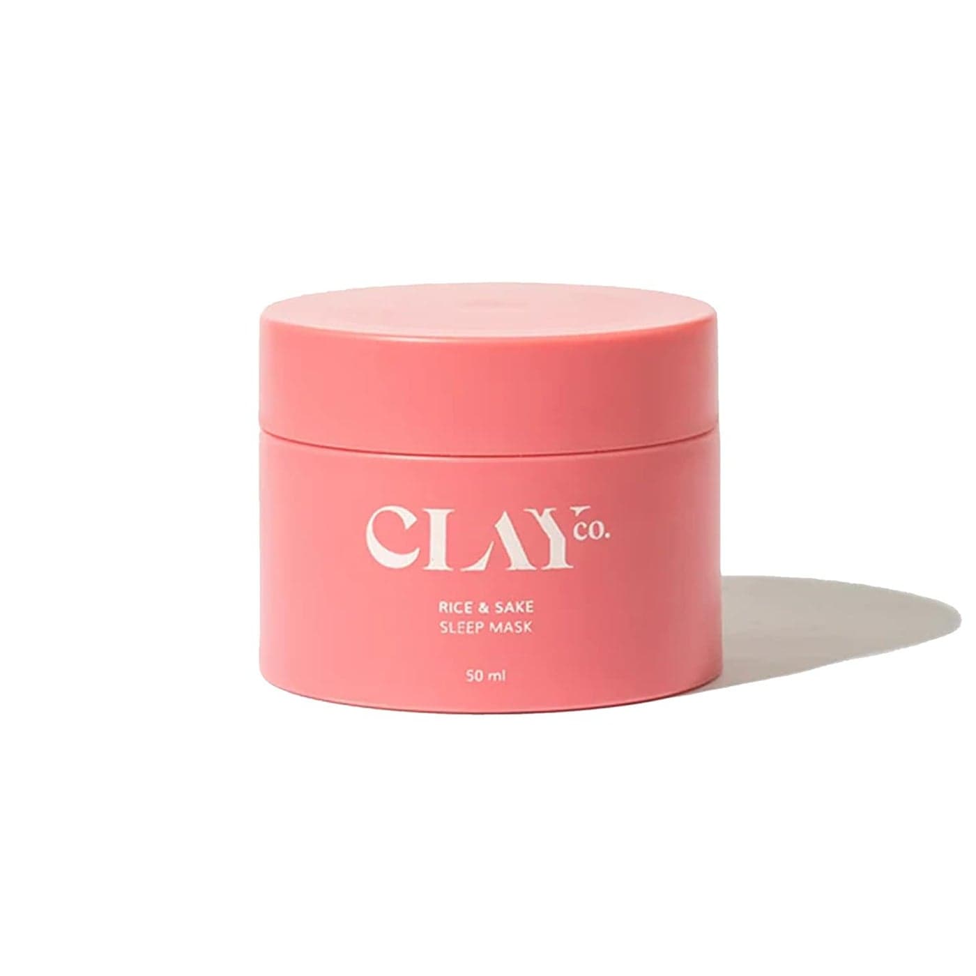 Clayco Hydrating Rice Sake Sleep Mask 50 ML Clay Face Mask for Glowing Skin Japanese Skincare Collagen Mask SulfateFree Vegan Night Cream For Women Best Skin Care Product For Glass Skin