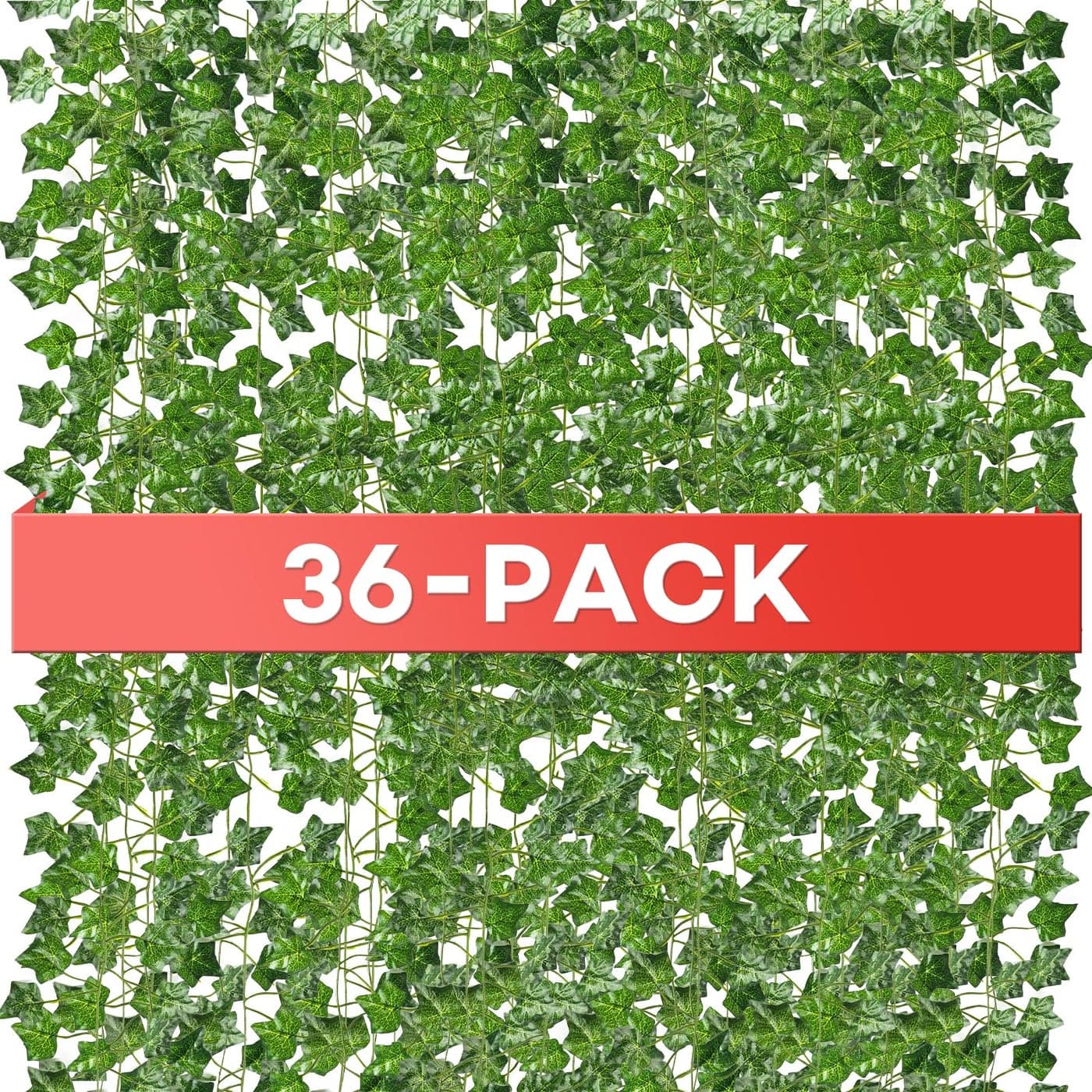 Alotiki 36 Pack 252 Feet VinesIvyIvy GarlandFake IvyFake LeavesIvy VinesArtificial VinesGreen VinesLeaves Room DecorVines for BedroomWall DecorWedding Party