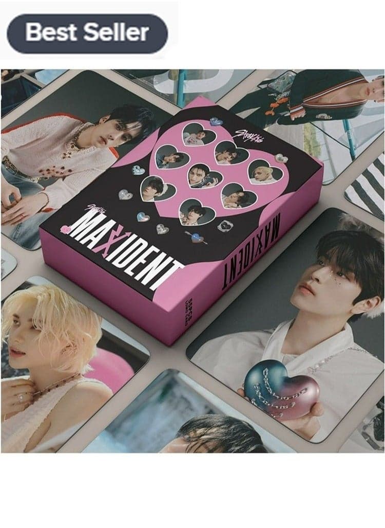 55 Pcs Stray Kids Maxident Lomo Cards