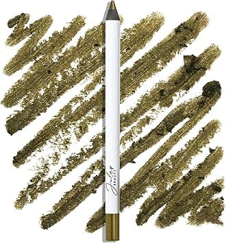 Julep When Pencil Met Gel Sharpenable Longwear Gel Eyeliner Pencil Golden Olive Shimmer HighPerformance Waterproof Transfer Smudge Proof Eyeliner