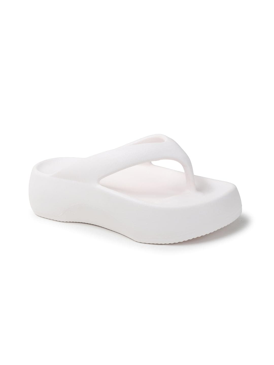 Carlton London Women Flip-Flops,Off -White,UK-6