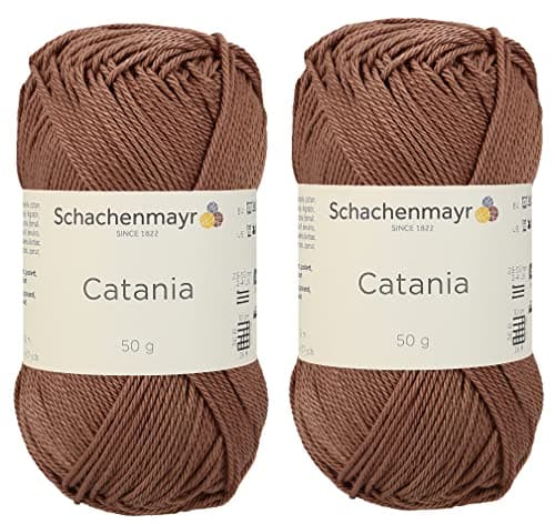 Set of 2 Skeins SMC Catania Originals 100 Mercerized Cotton Yarn Total 352 Oz Each 176 Oz 50g 136 Yrds 125 m Amigurumi Yarn FineSport 2 438 DEEP Amber