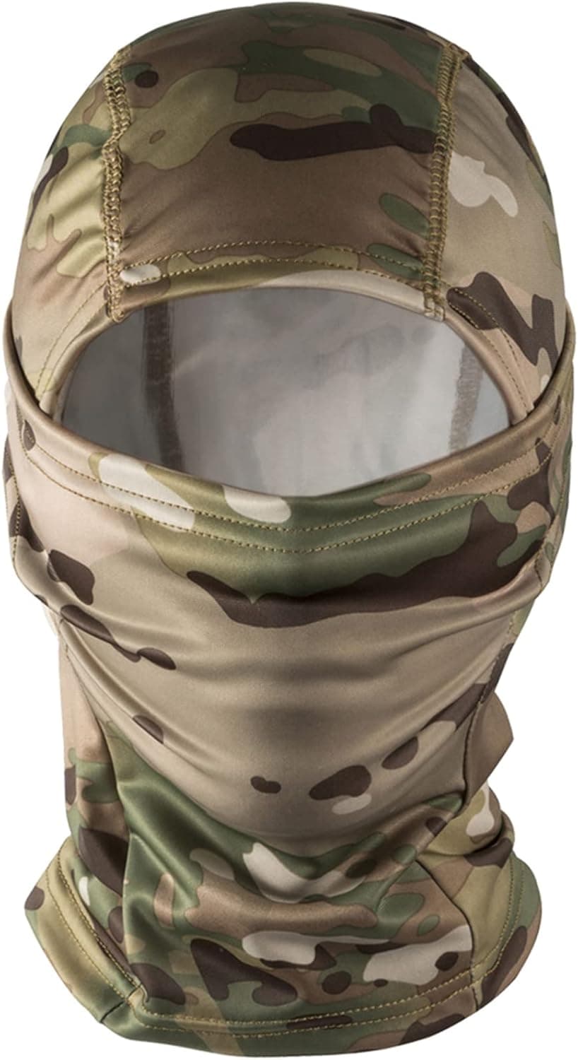 OneTigris Camo Balaclava Face Mask for Men and Women - Tactical Full Head Wrap for Outdoor Activities