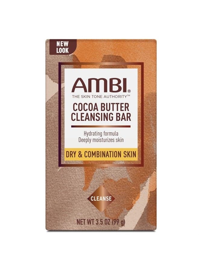 Cleansing Bar Soap Cocoa Butter 3.5oz (3 Pack)