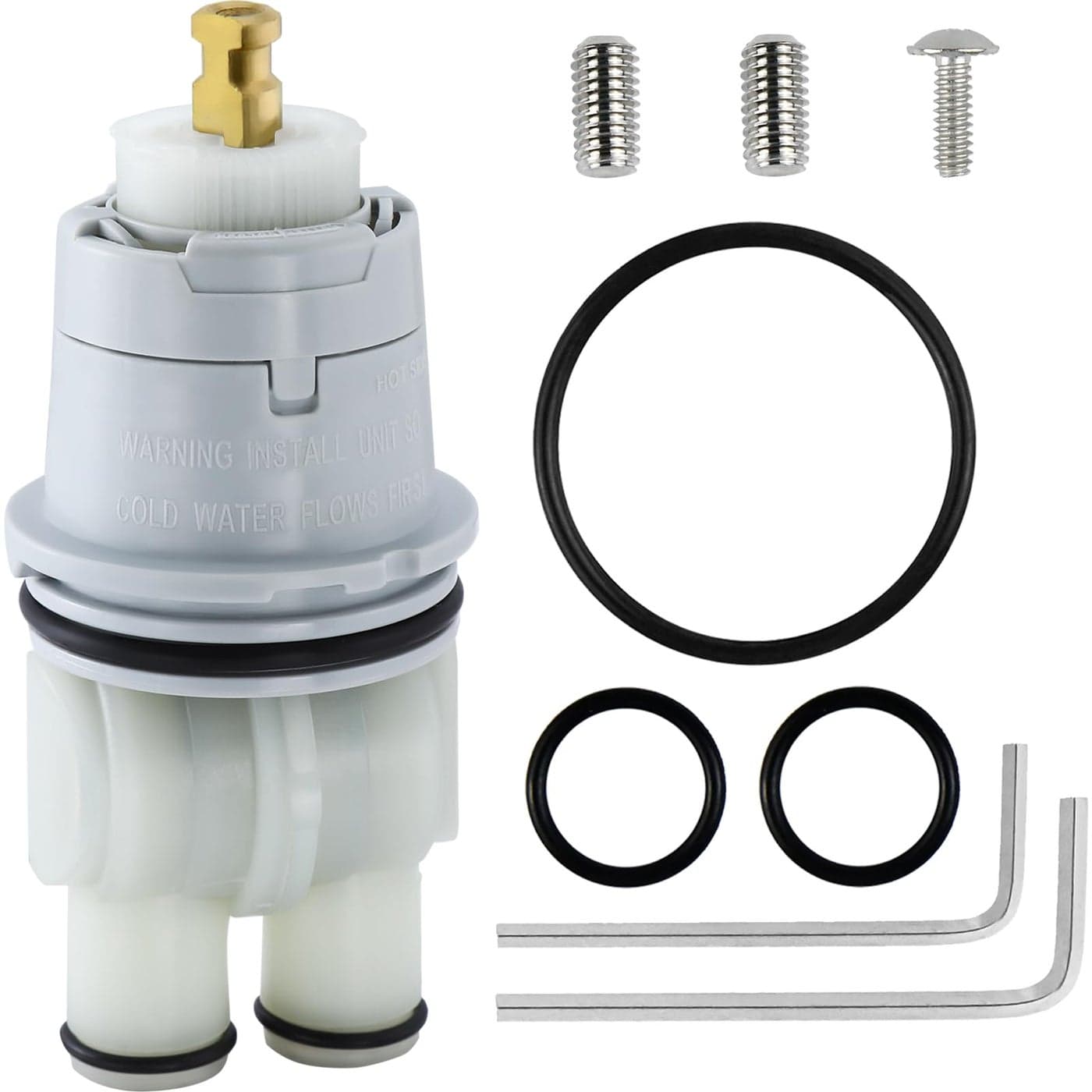 RP46074 Shower Cartridge Replacement for Delta 1314 Series Compatible with Delta MultiChoice Roughin Valve and SingleHanlde Trim Kit