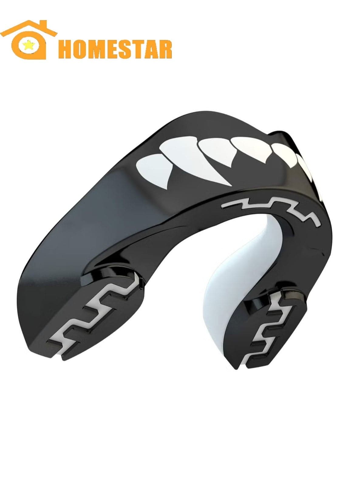 Mouthguard Slim Fit, Adults and Junior Mouth Guard with Case for Boxing, Basketball, Lacrosse, Football, MMA, Martial Arts, Hockey and All Contact Sports, Black