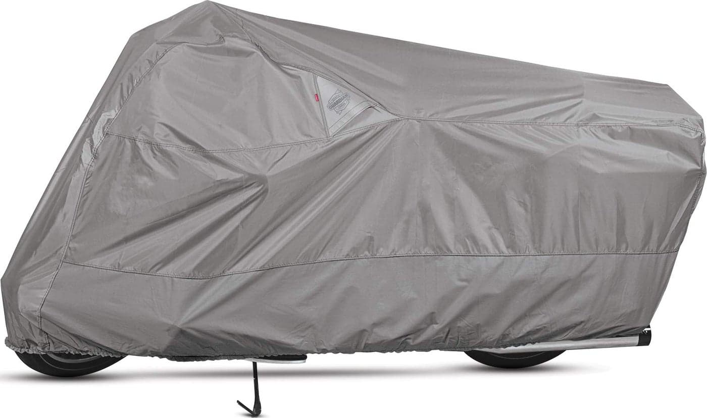 Dowco Guardian 5000607 WeatherAll Plus IndoorOutdoor Waterproof Motorcycle Cover Grey XXXLarge