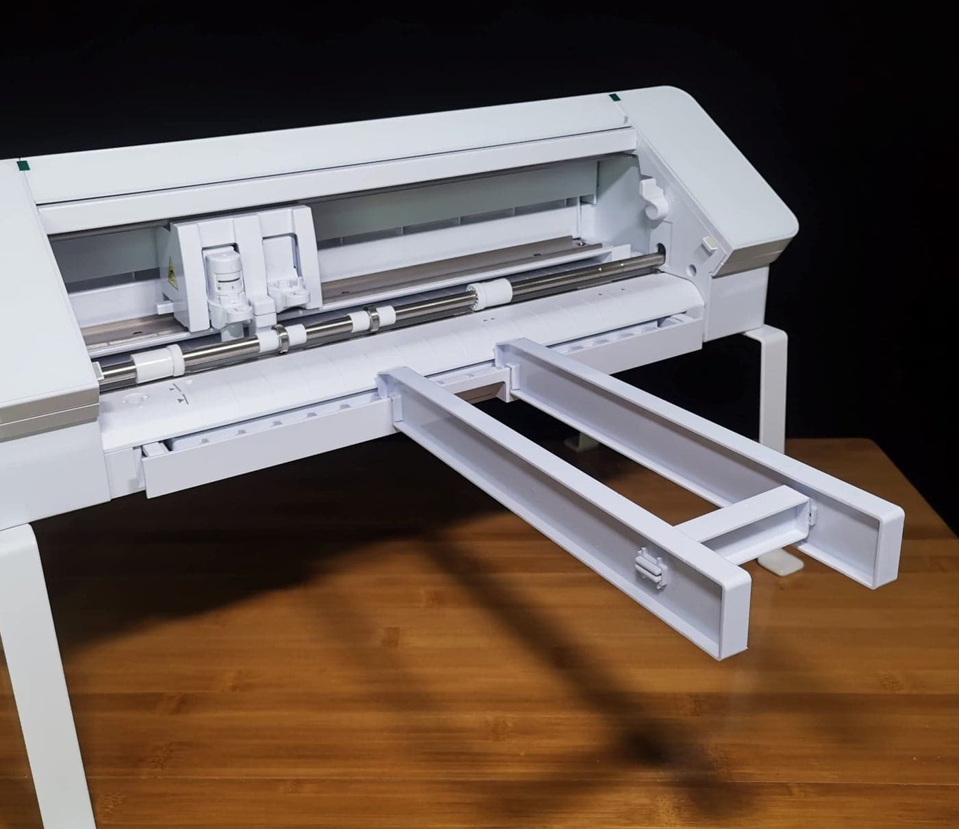 Extension Tray Compatible with silhouette Cameo 4Extender Tray Compatible with silhouette Cameo 4 Cutting MatCutting Mat Extender Support For Cameo 4 white