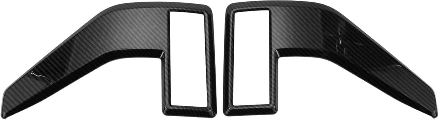 REPAIROCK Fender Vent Cover Trim for Ford F-150 2021-2024 - Waterproof ABS with Carbon Fiber Pattern