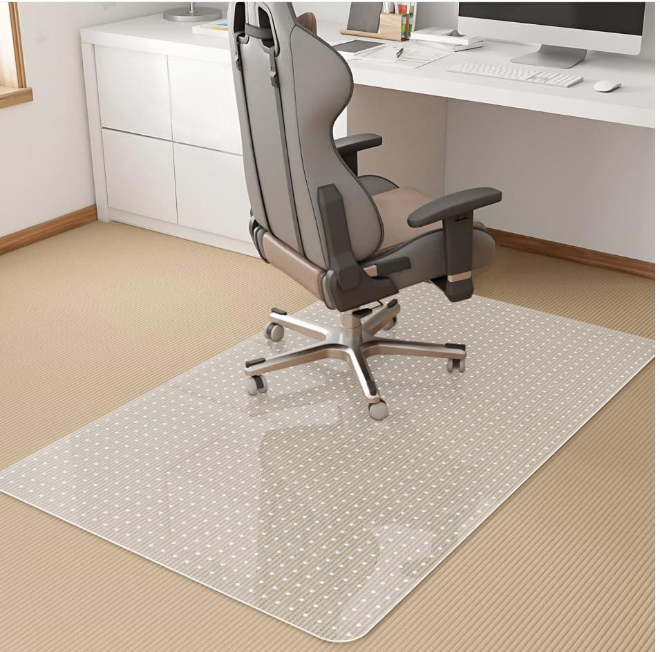 KMAT Office Chair Mat for Carpet Computer Desk MatClear Desk Chair Mat for Home Office Rolling ChairHeavy Duty Floor ProtectorEasy to CleanAntiSlip36 x48 Rectangle