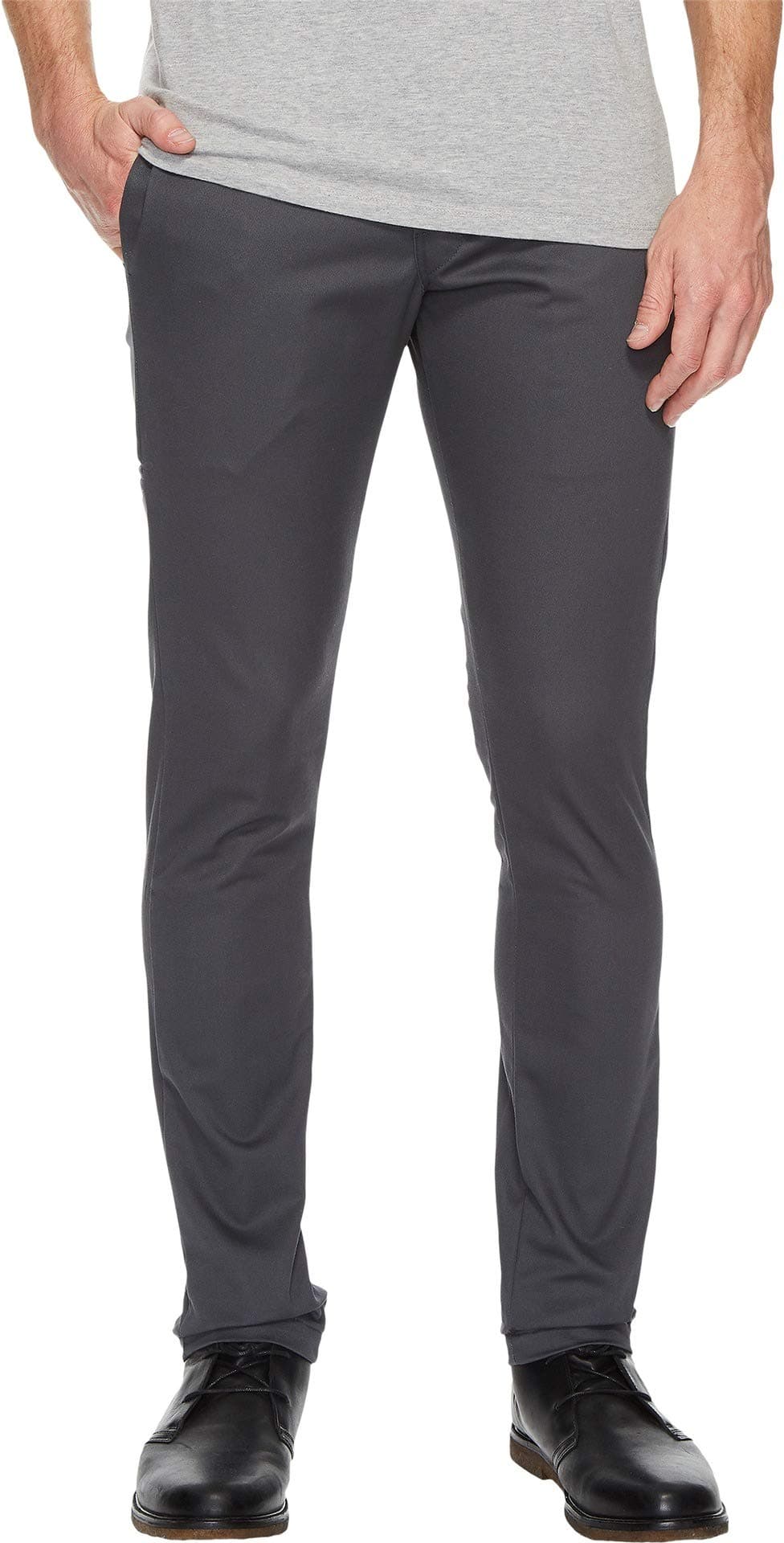 Dickies Mens Skinny Straightfit Work Utility Pants Charcoal 33W x 30L US