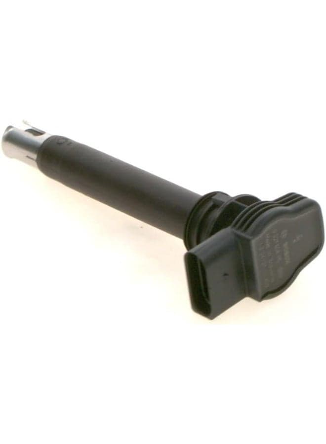 Bosch 0221604115 OE Ignition Coil - Compatible With Select Audi A3, A4, A5, A6, Allroad, Q3, Q5, R8, RS4, RS5, TT; Volkswagen Beetle, CC, Eos, Golf, GTI, Jetta, Passat, Rabbit, Tiguan - Single